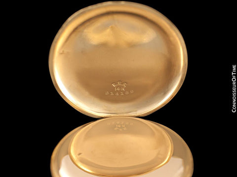 c. 1915 Vacheron & Constantin for Edwards & Le Bron Pocket Watch - 44.5MM, 14K Gold