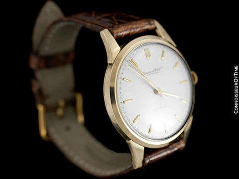 1963 IWC Vintage Mens Full Size Watch, Cal. 853 Automatic - 18K Gold