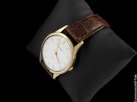 1963 IWC Vintage Mens Full Size Watch, Cal. 853 Automatic - 18K Gold