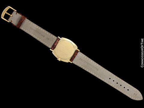 1969 IWC Vintage Mens Midsize Handwound Buckley Dial Dress Watch, Caliber 422 - 18K Gold