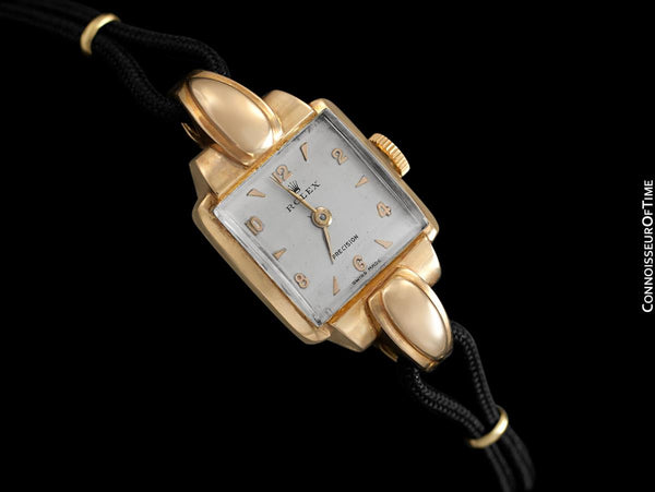 1947 Rolex Vintage Ladies Dress Watch - 18K Rose Gold