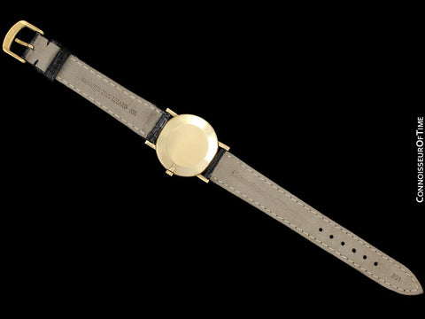1965 Patek Philippe Vintage Mens Midsize "Ultra Thin" Wristwatch, Ref. 3470 - 18K Gold