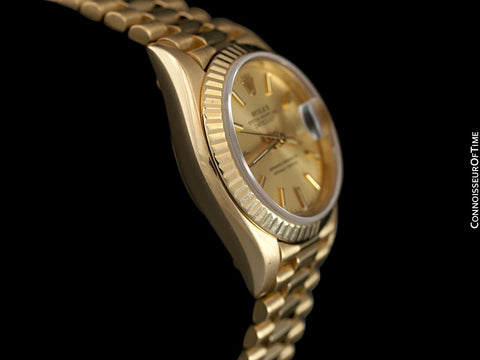 Rolex Ladies President Datejust, Champagne Dial, 69178 - 18K Gold