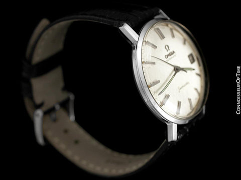 1962 Omega Seamaster Vintage Mens Rare Cal. 560 Watch, Automatic, Date - Stainless Steel