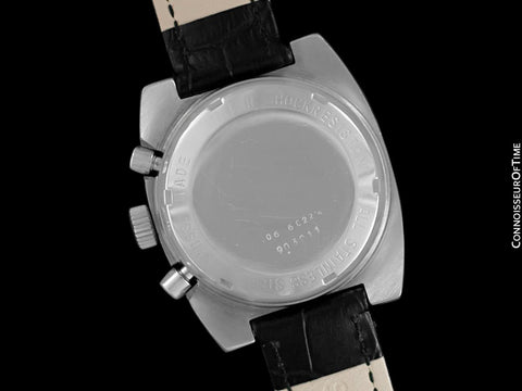 1960's Croton Vintage Mens Retro Panda Dial "Paul Newman" Sea Diver Aviator Chronomaster Chronograph Watch - Stainless Steel