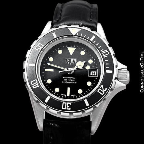 Heuer (Tag Heuer) Vintage Ladies "Bo Derek" Submariner Automatic Divers Watch - Stainless Steel