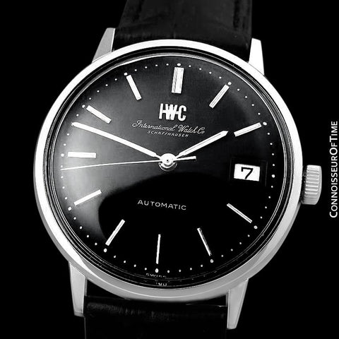 1970 IWC Vintage Mens Full Size Watch, Cal. 8541 Automatic with Date - Stainless Steel
