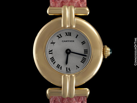 Cartier Colisee Ladies Vendome Watch - Solid 18K Gold