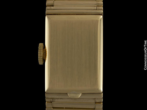 1960's Cartier by Girard Perregaux Vintage Ladies Watch with Bamboo Style Bracelet - 18K Gold