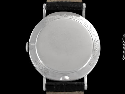 1957 Jaeger-LeCoultre / Vacheron and Constantin Vintage Galaxy Mystery Dial - 14K White Gold and Diamonds