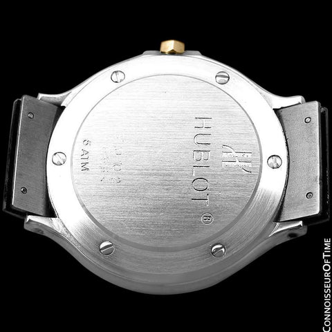 Hublot MDM Two-Tone Midsize Mens Watch - Stainless Steel and 18K Gold