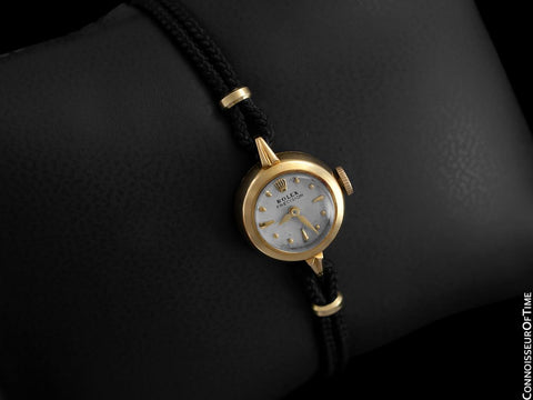 1953 Rolex Precision Vintage Pre-Cellini Ladies Watch, Ref. 8916 - 18K Gold