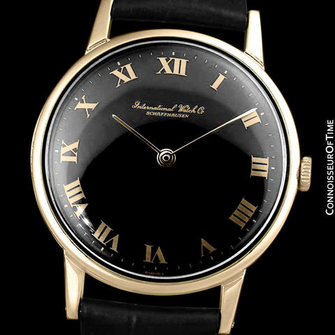 1971 IWC Vintage Full Size Mens Dress Watch, Caliber 423 - 18K Gold Plated and Stainless Steel