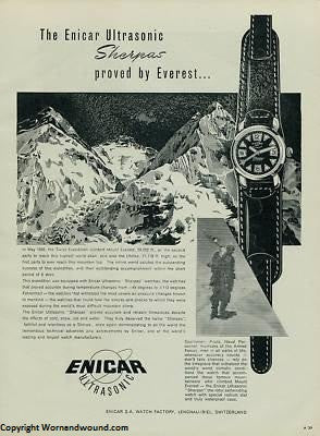 1958 Enicar Seapearl 600 (Sherpa) Mens Vintage Explorers & Divers Watch - Stainless Steel