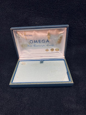 1956 Omega Seamaster Olympic XVI Mens Vintage 18K Gold Watch - Very Rare Cross of Merit Dial